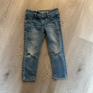 Sonoma  Goods for Life Distressed Blue Jeans Jegging Kids Size 5 Regular